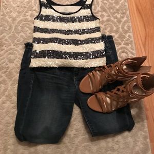 Striped tank